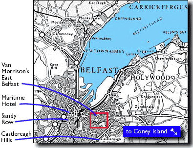 Belfast map